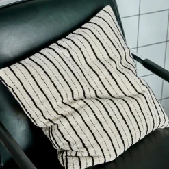 Kissenbezug, HDLines, Schwarz;Off-White