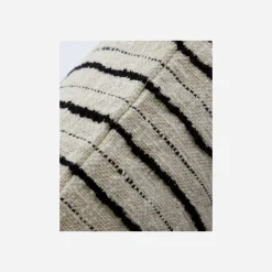 Kissenbezug, HDLines, Schwarz;Off-White