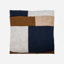 Kissenbezug, HDPatch, Schwarz;Sand;Braun