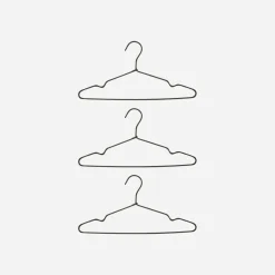 Kleiderbügel, Wire, Dunkelgrau