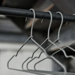 Kleiderbügel, Wire, Dunkelgrau