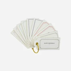 Kleine Tags, HDNila, Blau;Rot;Senfgelb;Grün;Dunkelblau