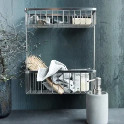 Korb, Bath, Double, Silber