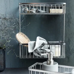 Korb, Bath, Double, Silber