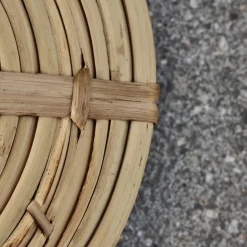 Korb mit Deckel, HDRound, Natur