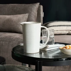 Krug, HDPion, Grau/Weiß