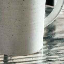 Krug, HDPion, Grau/Weiß