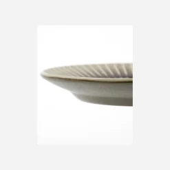 Kuchenteller, HDPleat, Grau/braun