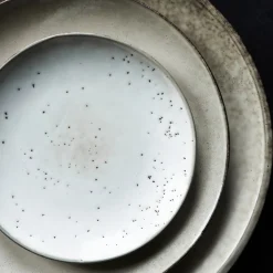 Kuchenteller, Lake, Grau