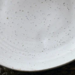 Kuchenteller, Pion, Grau/ weiß