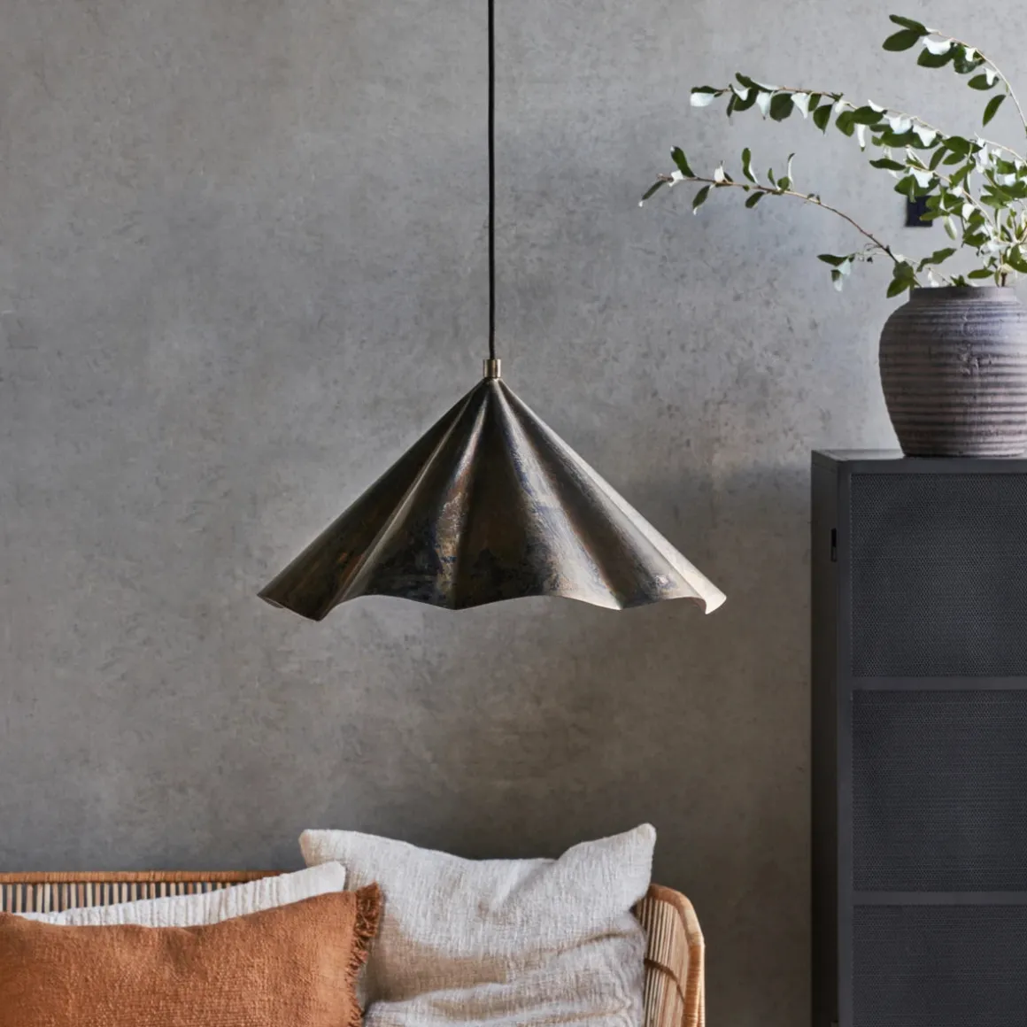 Lamp, HDFlola, Antique brown