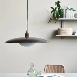 Lampe, Boston, Antikes braun