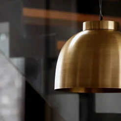 Lampe, Bowl, Messing