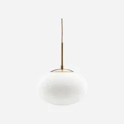 Lampe, Opal, Weiß