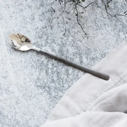 Langer Löffel, HDOx, Schwarz;Silber