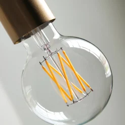 LED-Glühbirne, Globe, Klar