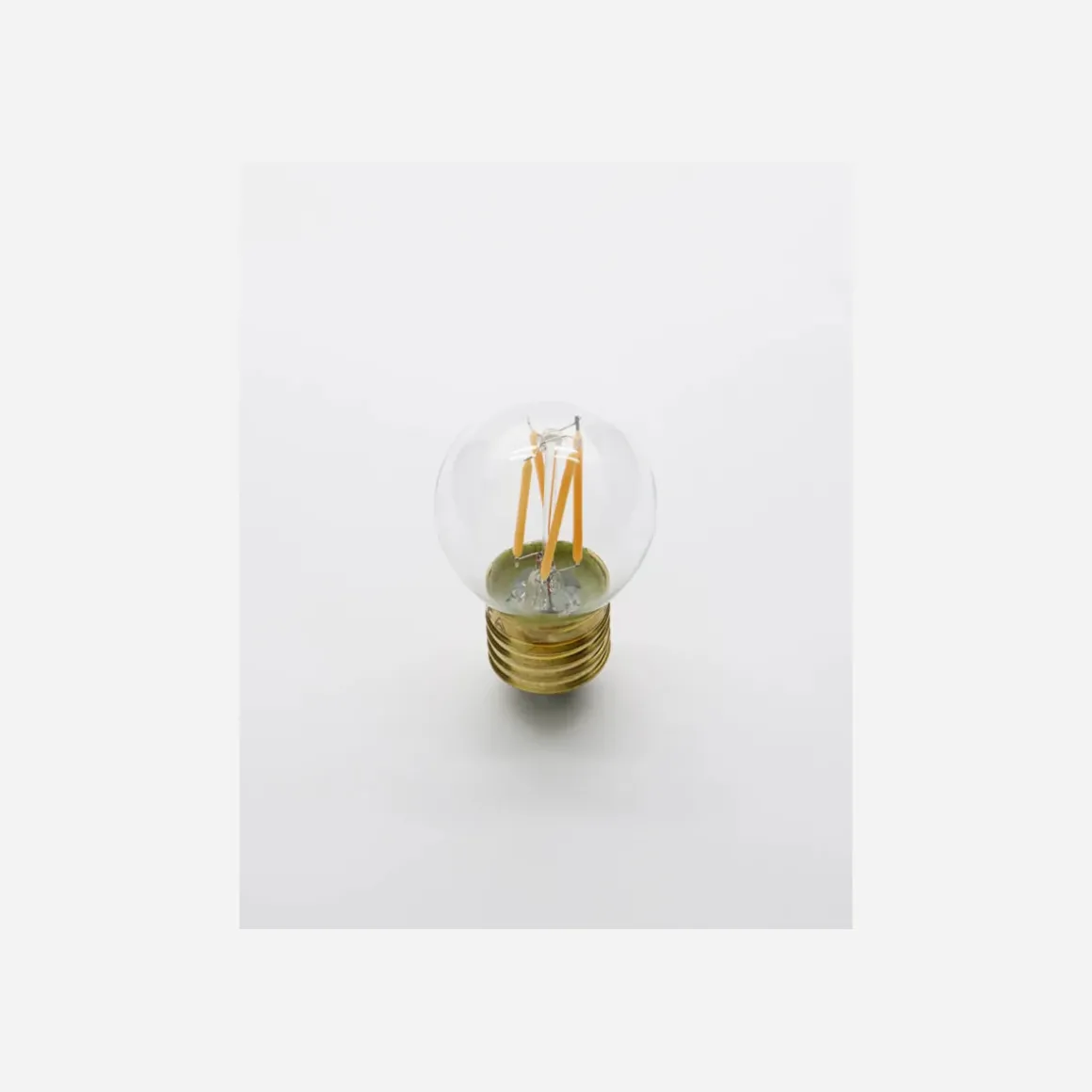 LED-Glühbirne, Krone, Klar