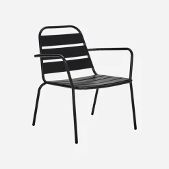 Lounge chair, HDHelo, Black
