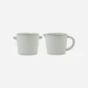 Milk and sugar set, HDPion, Grey;White