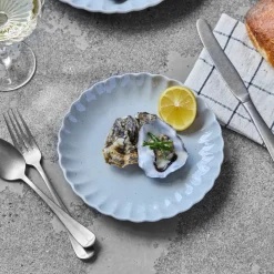 Mittags-/Kuchenteller, HDScallop, Hellblau