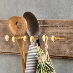 Nagelhaken, HDWall, Messing-finish