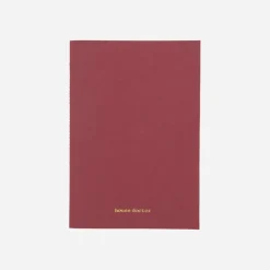 Notizbuch, HDWrite, Beige/Burgundy/Orange