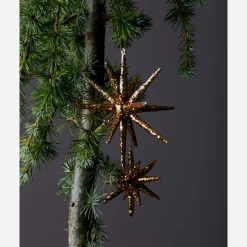 Ornamente, HDSpike, Braun mit Glitzer