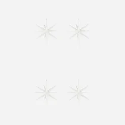 Ornamente, HDSpike, Weiß mit funkeln