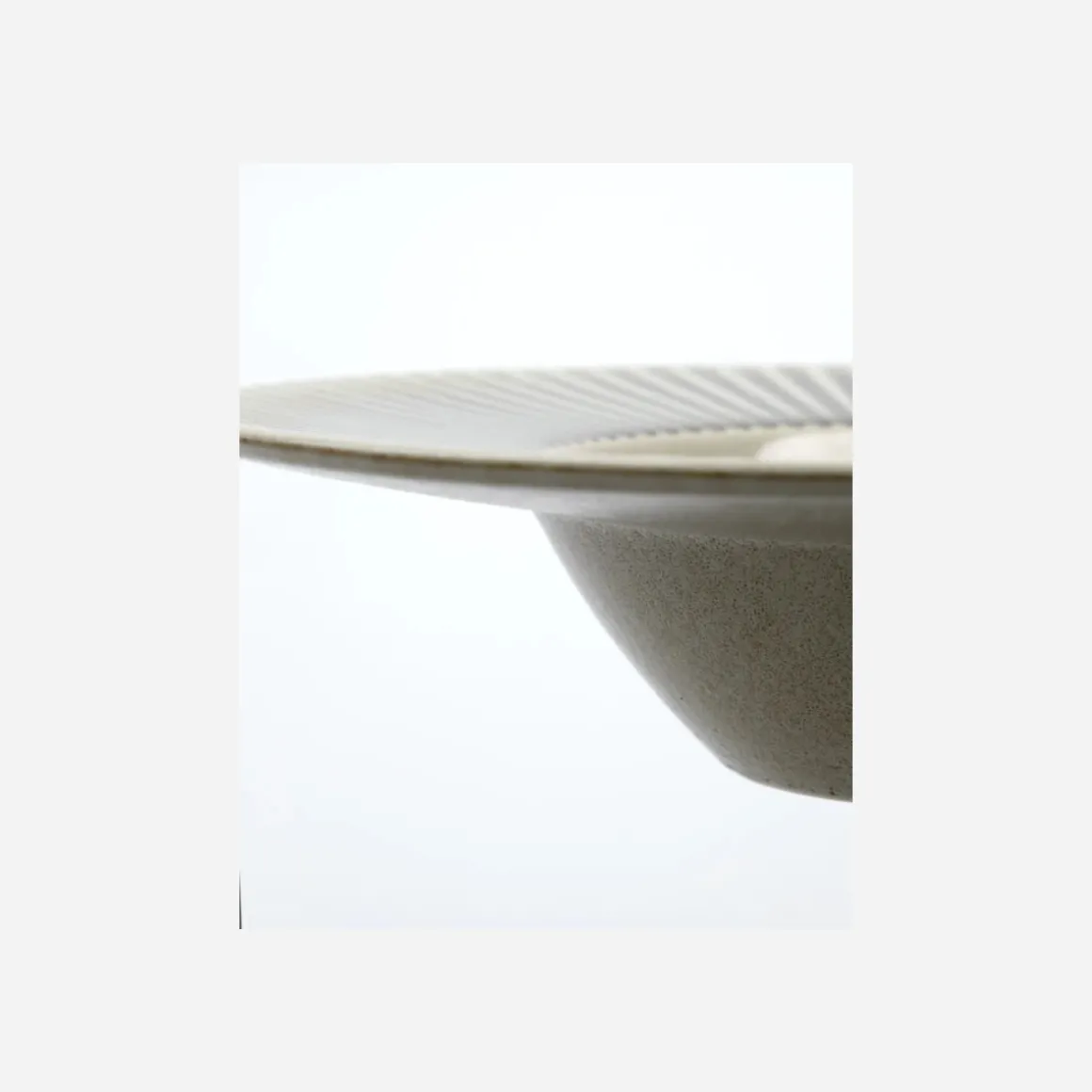 Pastateller, HDPleat, Grau/braun