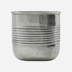 Pflanzer, HDGroove, Antiksilber-Finish