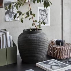 Planter, HDHafa, Grey;Brown