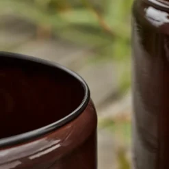 Planter, HDPile, Brown