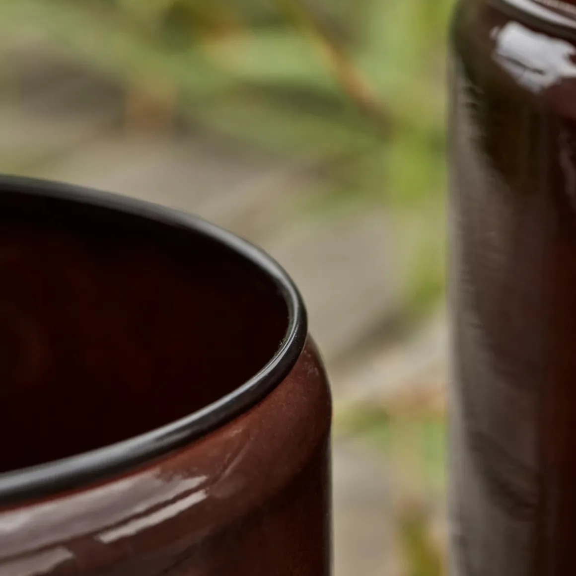 Planter, HDPile, Brown