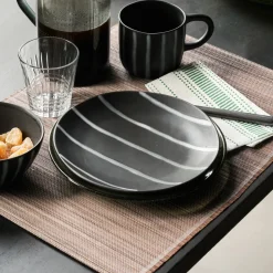 Platte, HDLine, Schwarz/Braun