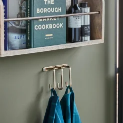 Rack, HDWelo, Mattes Messing-Finish