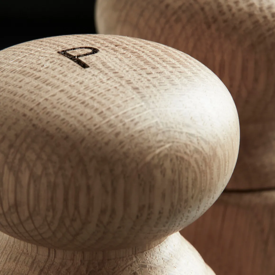 Salz- und Pfeffermühle, Wardha, Eiche