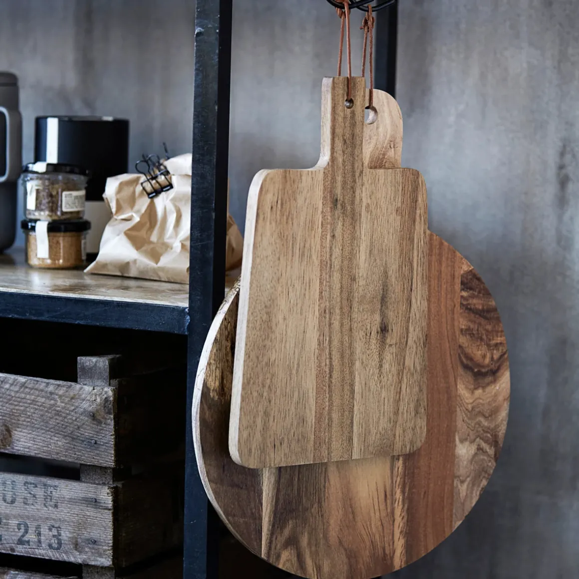 Schneidebrett, Walnut, Natur