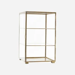 Schrank, Glass, Messing