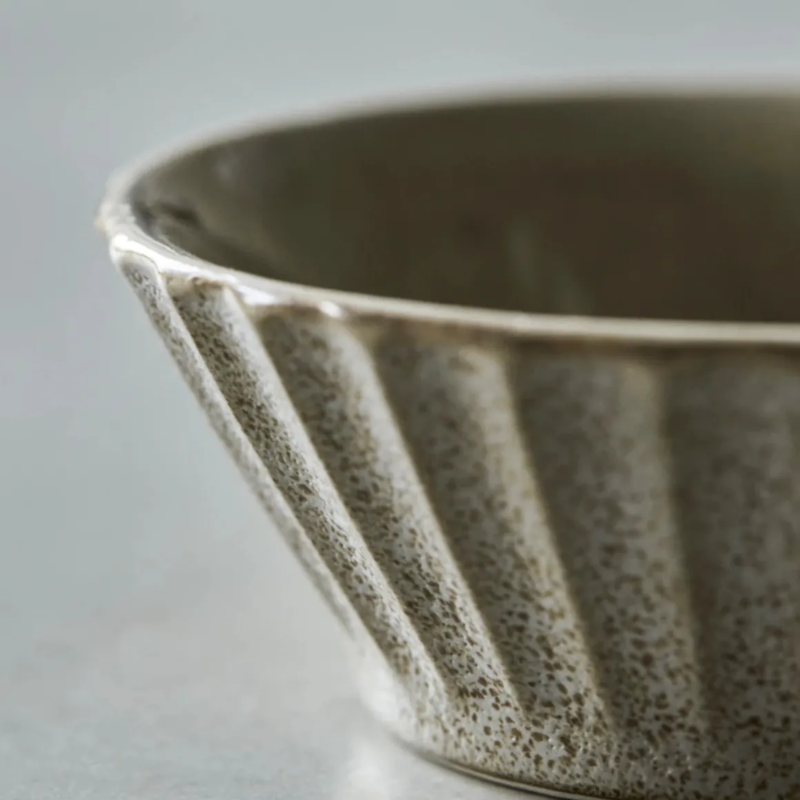 Schüssel, HDPleat, Grau/braun