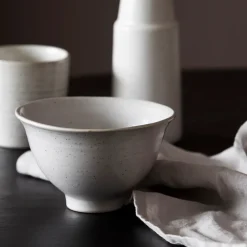 Schüssel, Pion, Grau/ weiß