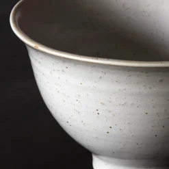 Schüssel, Pion, Grau/ weiß