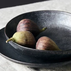 Schüssel, Pion, Schwarz/Braun