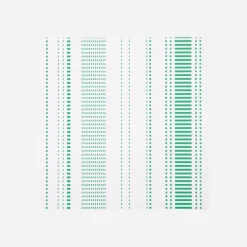 Servietten, HDCode, Grün