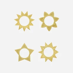 Serviettenringe, HDRing, Antikes Messing-Finish