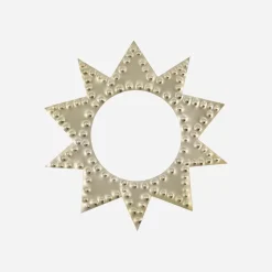 Serviettenringe, HDRing, Antikes Champagner-Silber-Finish