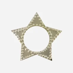 Serviettenringe, HDRing, Antikes Champagner-Silber-Finish