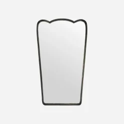 Spiegel mit Rahmen, HDJamp, Schwarz