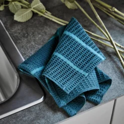 Spültuch, HDRena, Blau/Petrol