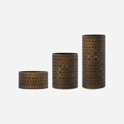 Storage, HDPefa, Antique brass finish