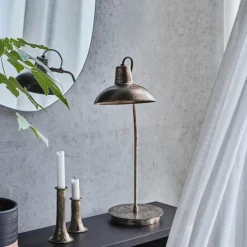 Table lamp, HDDesk, Antique brown